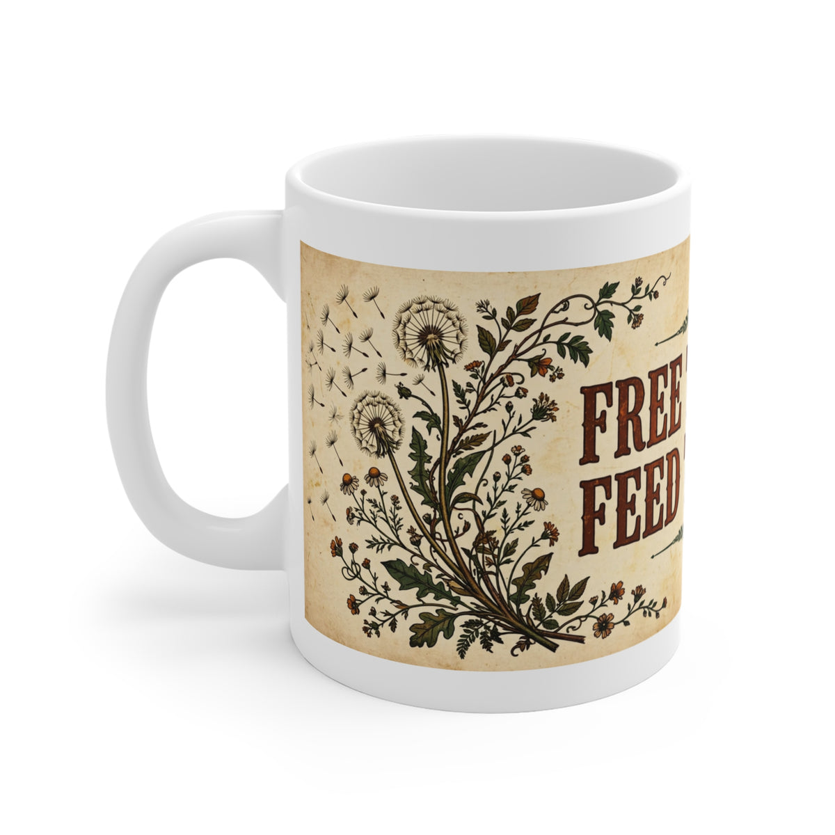 Free The Seed Feed The Soul Mug