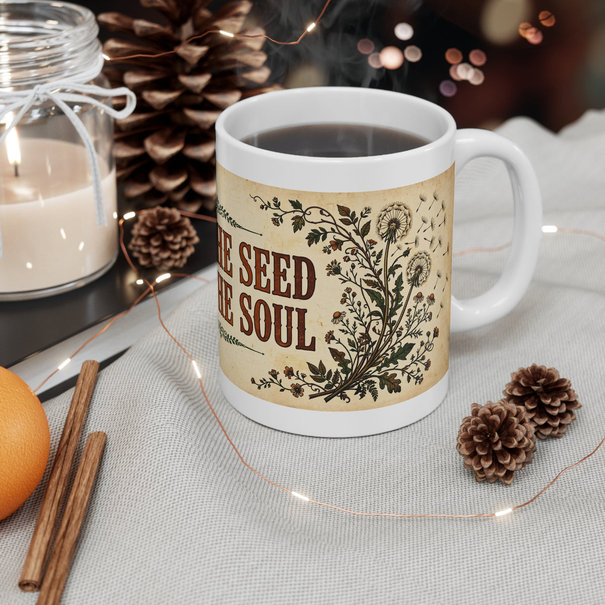 Free The Seed Feed The Soul Mug