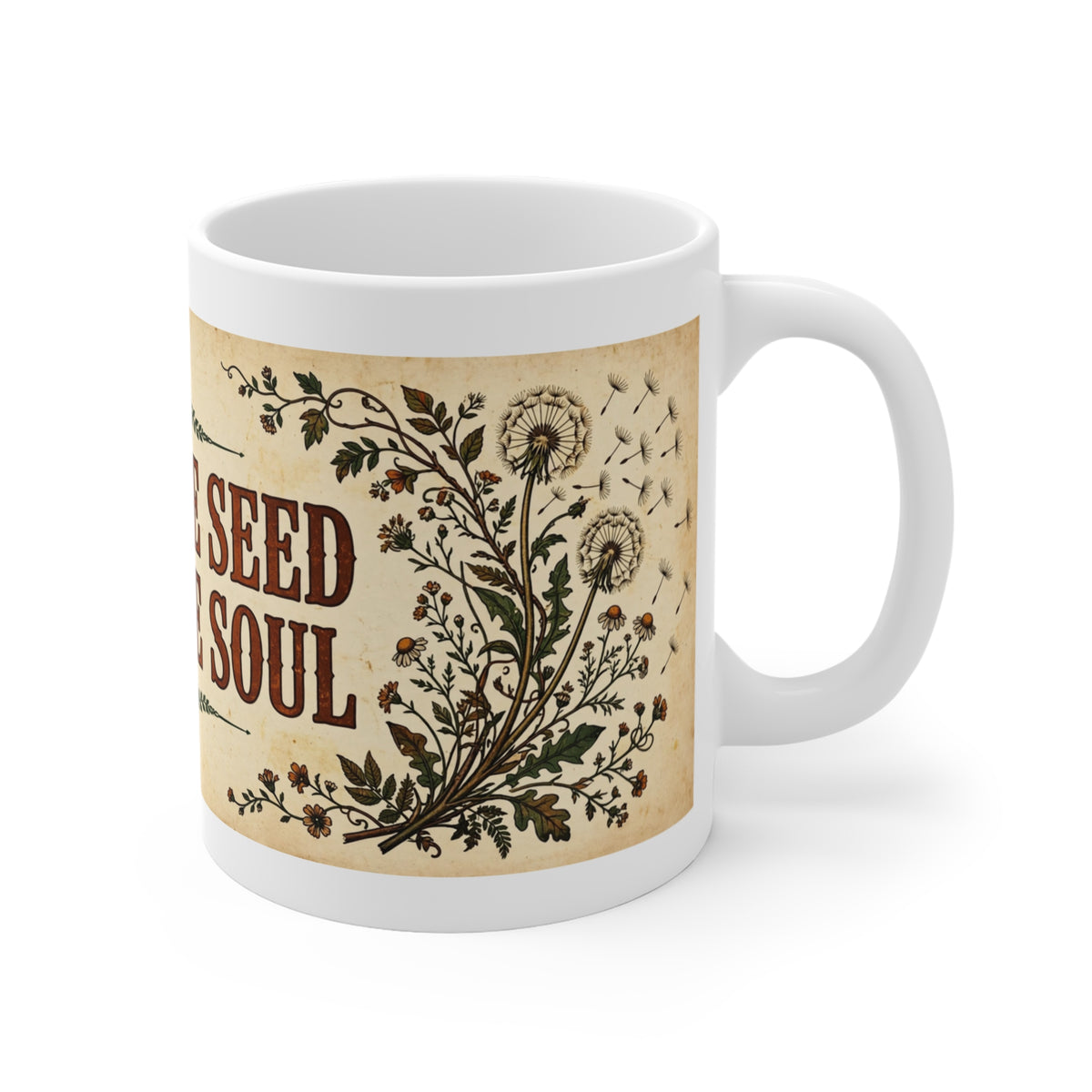 Free The Seed Feed The Soul Mug