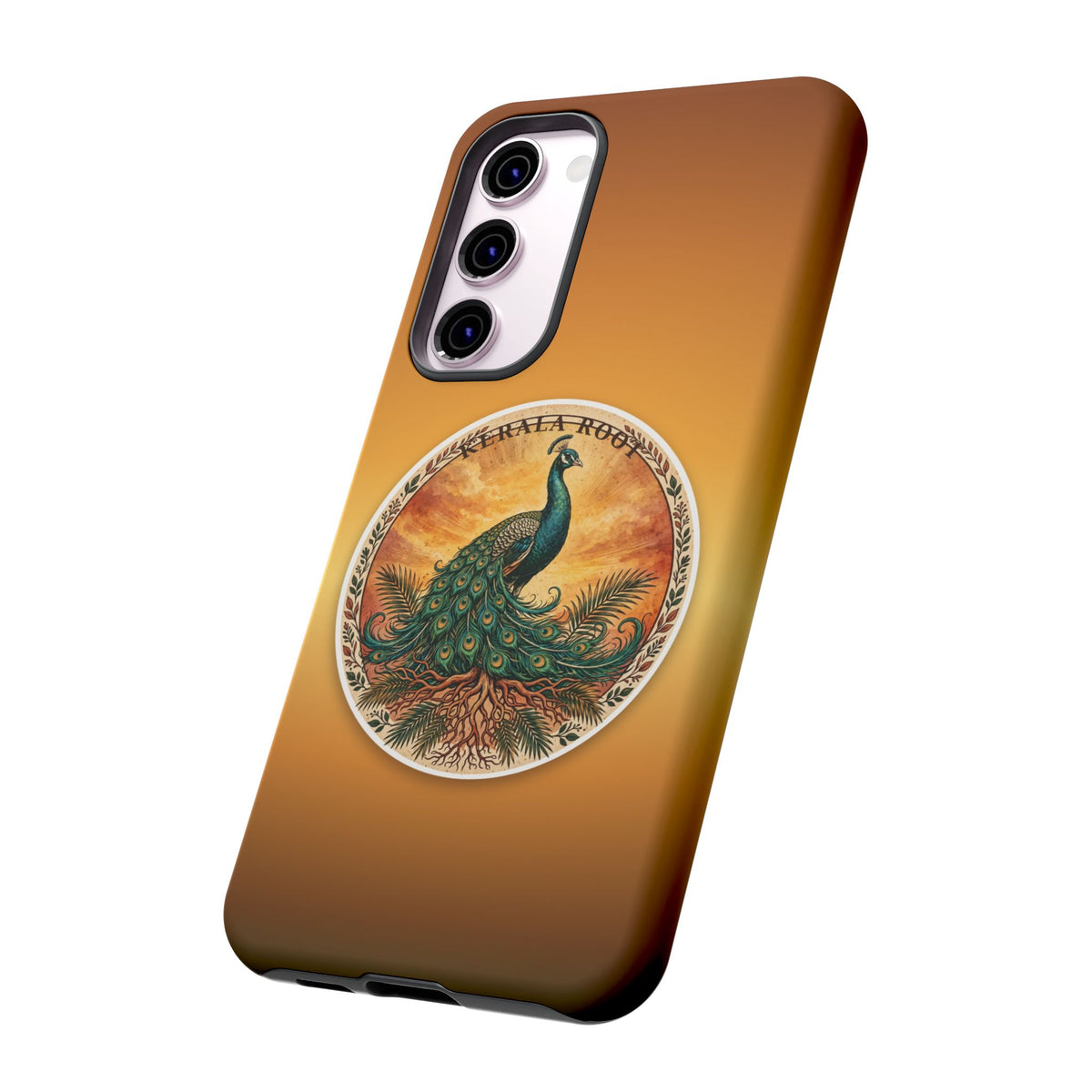 Kerala Root Tough Case — Peacock Emblem