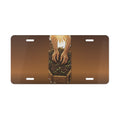 Kerala Root License Plate — Golden Hour Garden