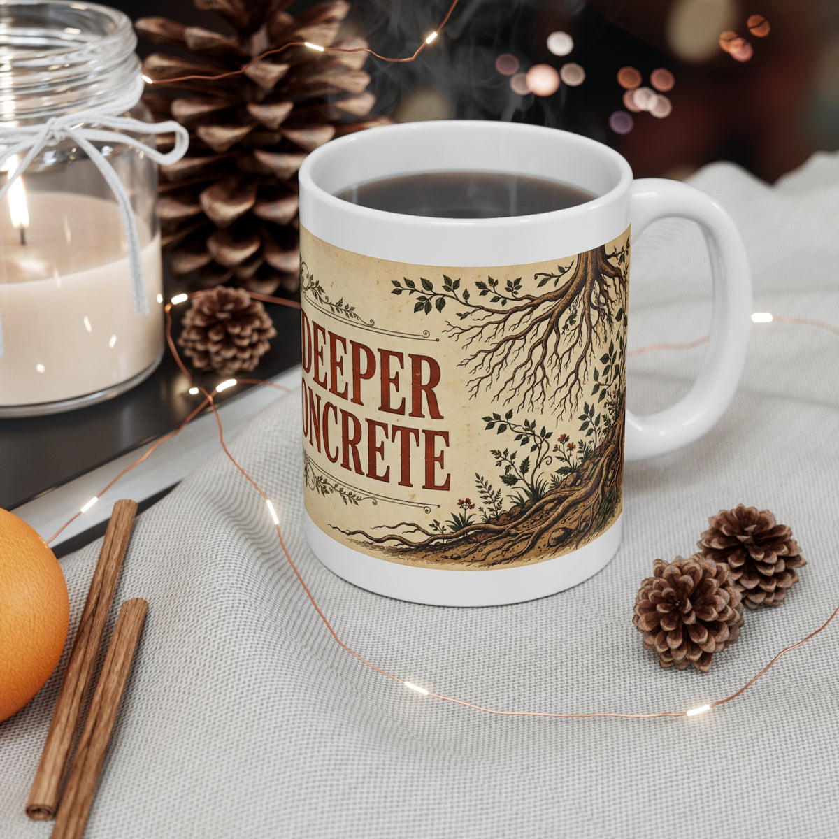 Roots Deeper Than Concrete Mug