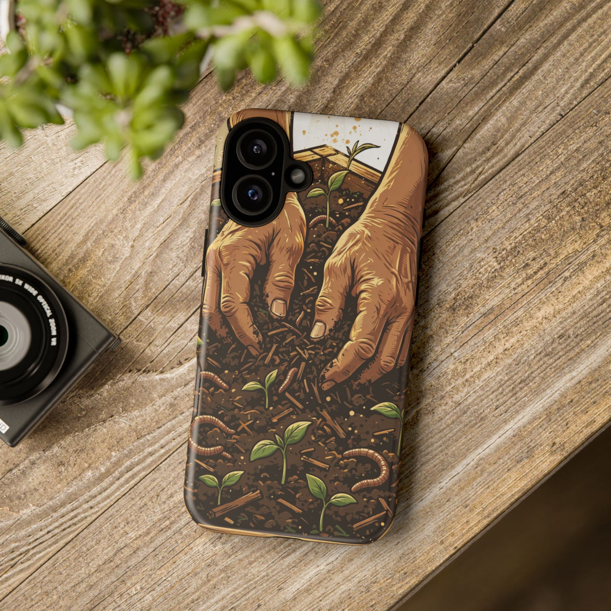 Kerala Root Tough Case — Golden Hour Garden