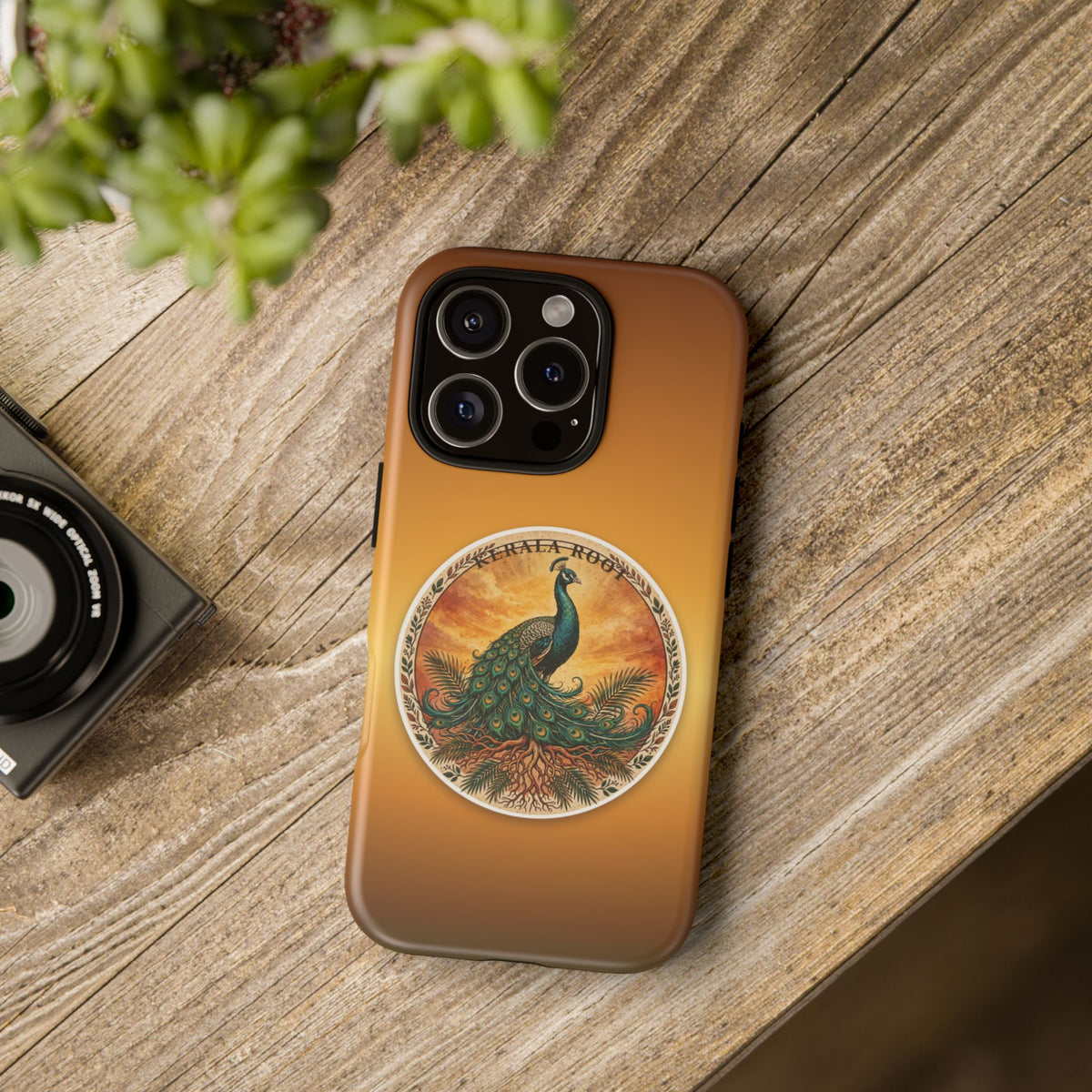 Kerala Root Tough Case — Peacock Emblem