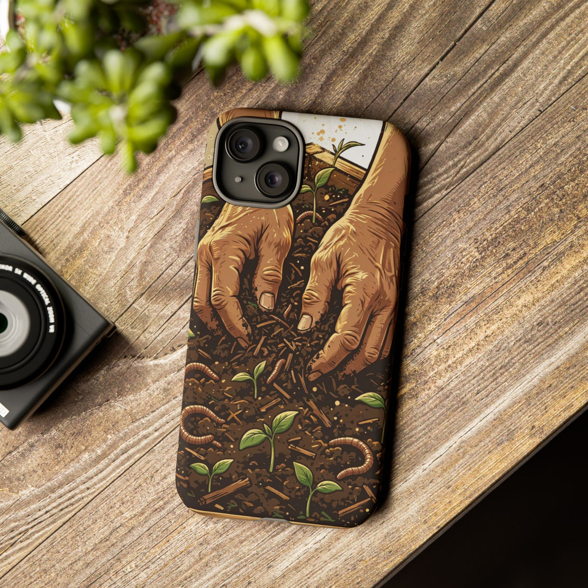 Kerala Root Tough Case — Golden Hour Garden
