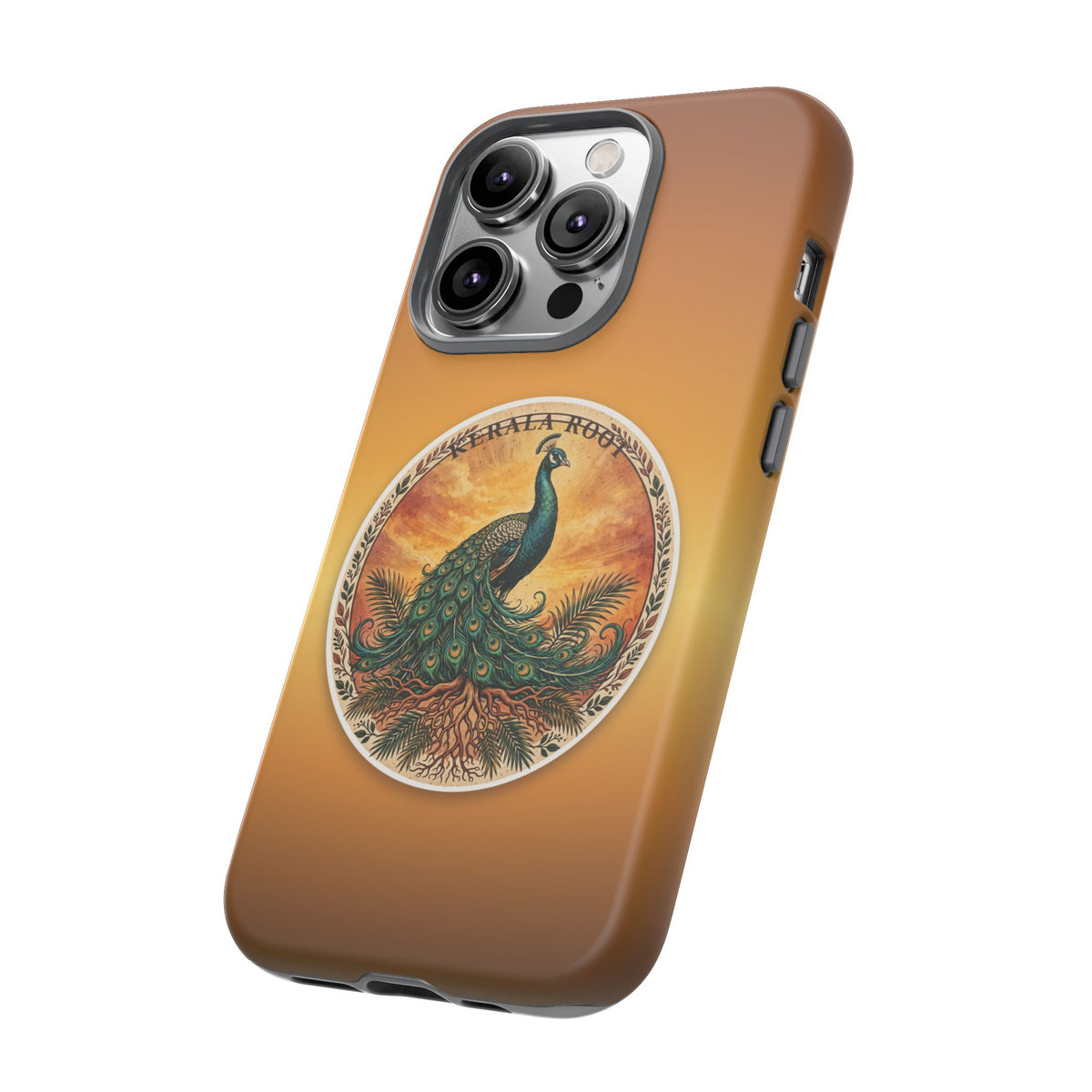 Kerala Root Tough Case — Peacock Emblem