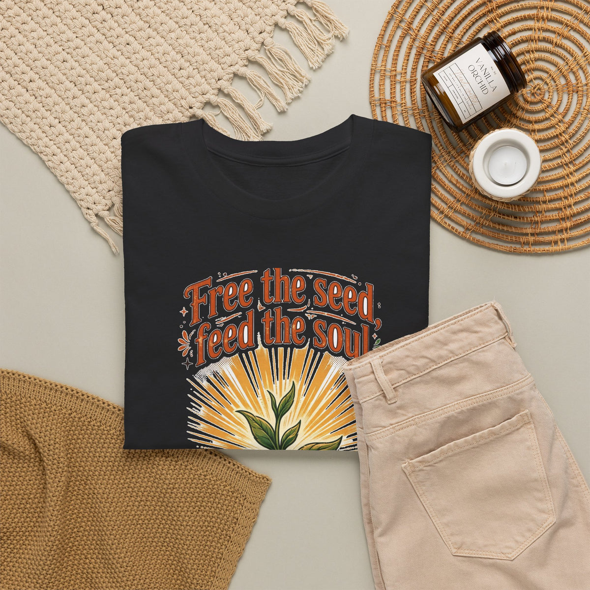 Free The Seed Feed The Soul Tee