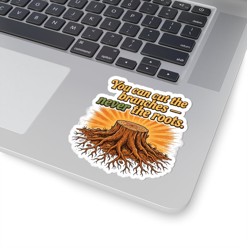 Never The Roots Sticker