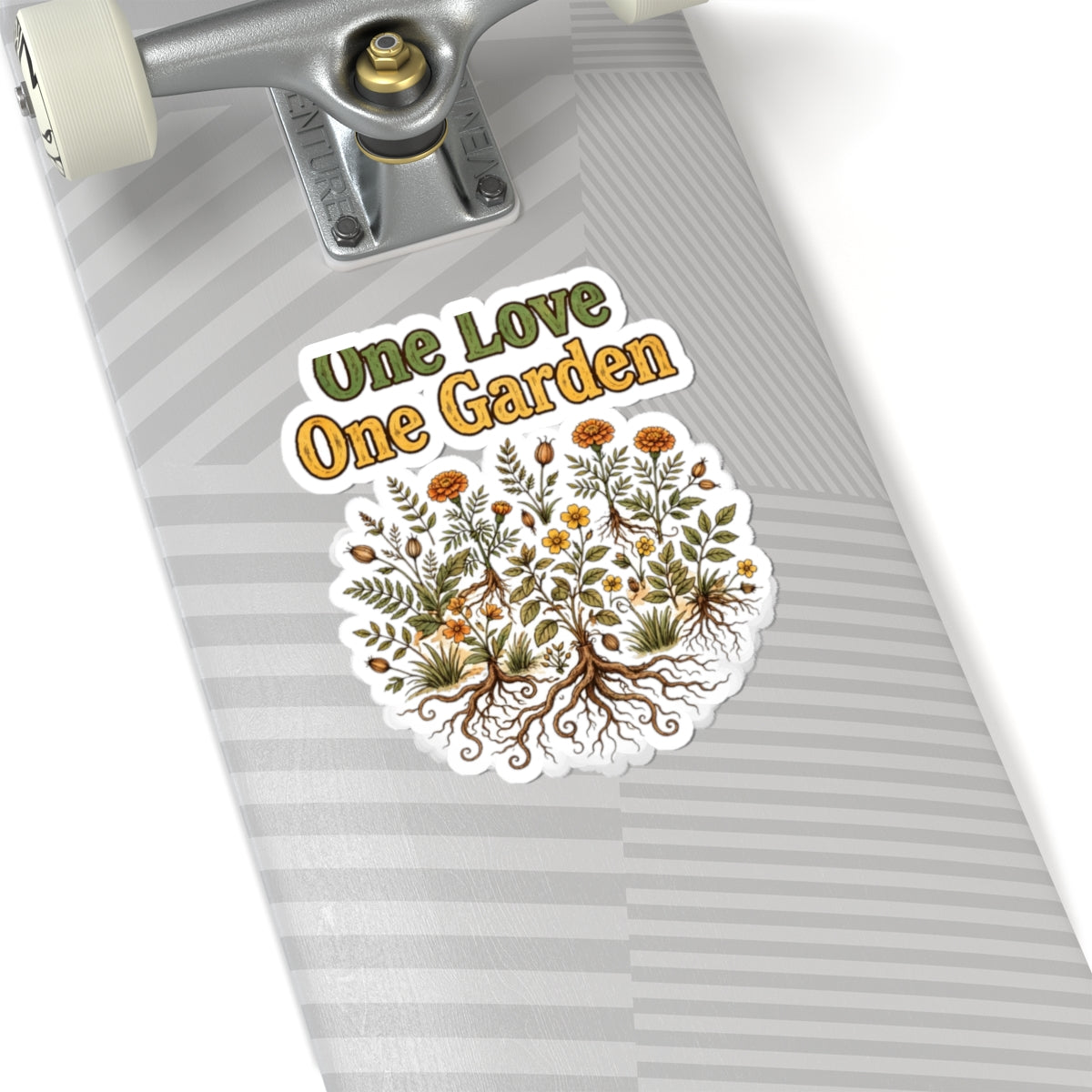 One Root One Love One Garden Sticker