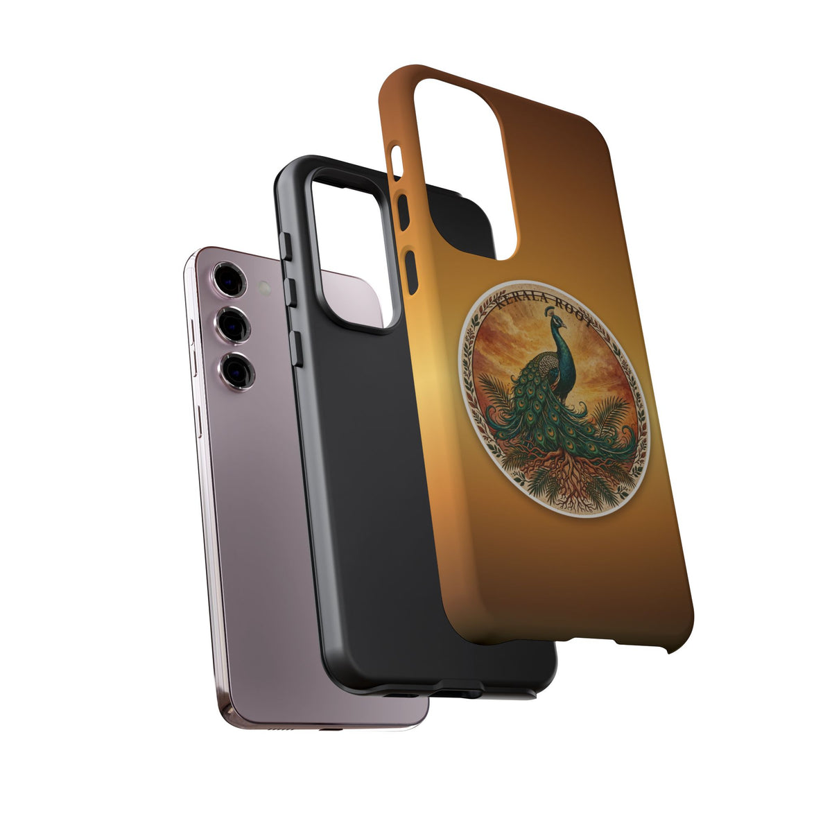 Kerala Root Tough Case — Peacock Emblem