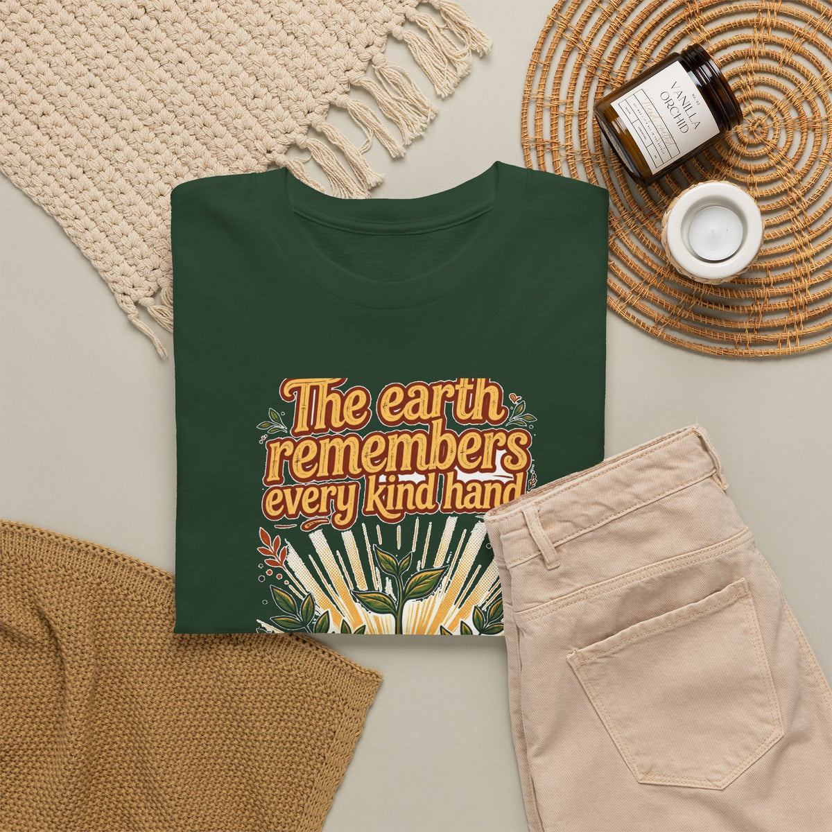 Earth Remembers Kind Hands Tee