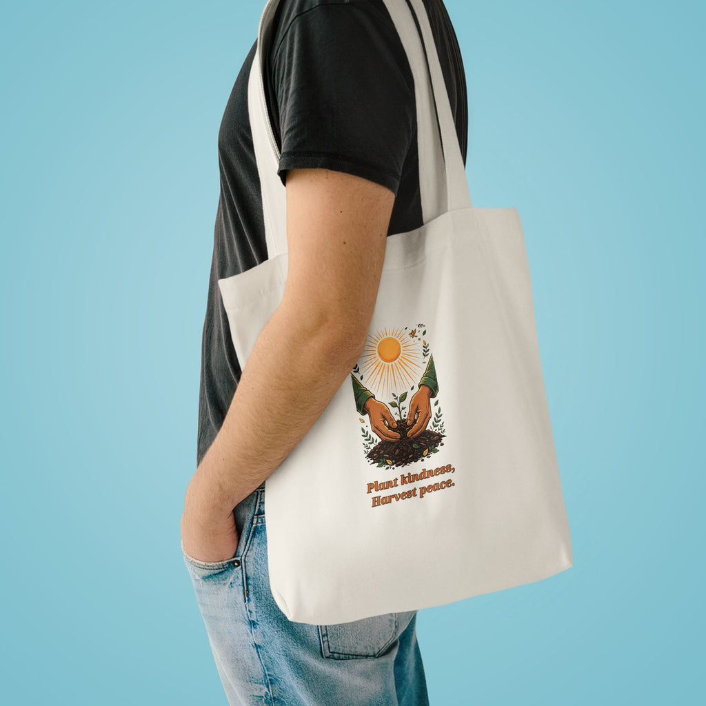 Plant Kindness Harvest Peace Tote