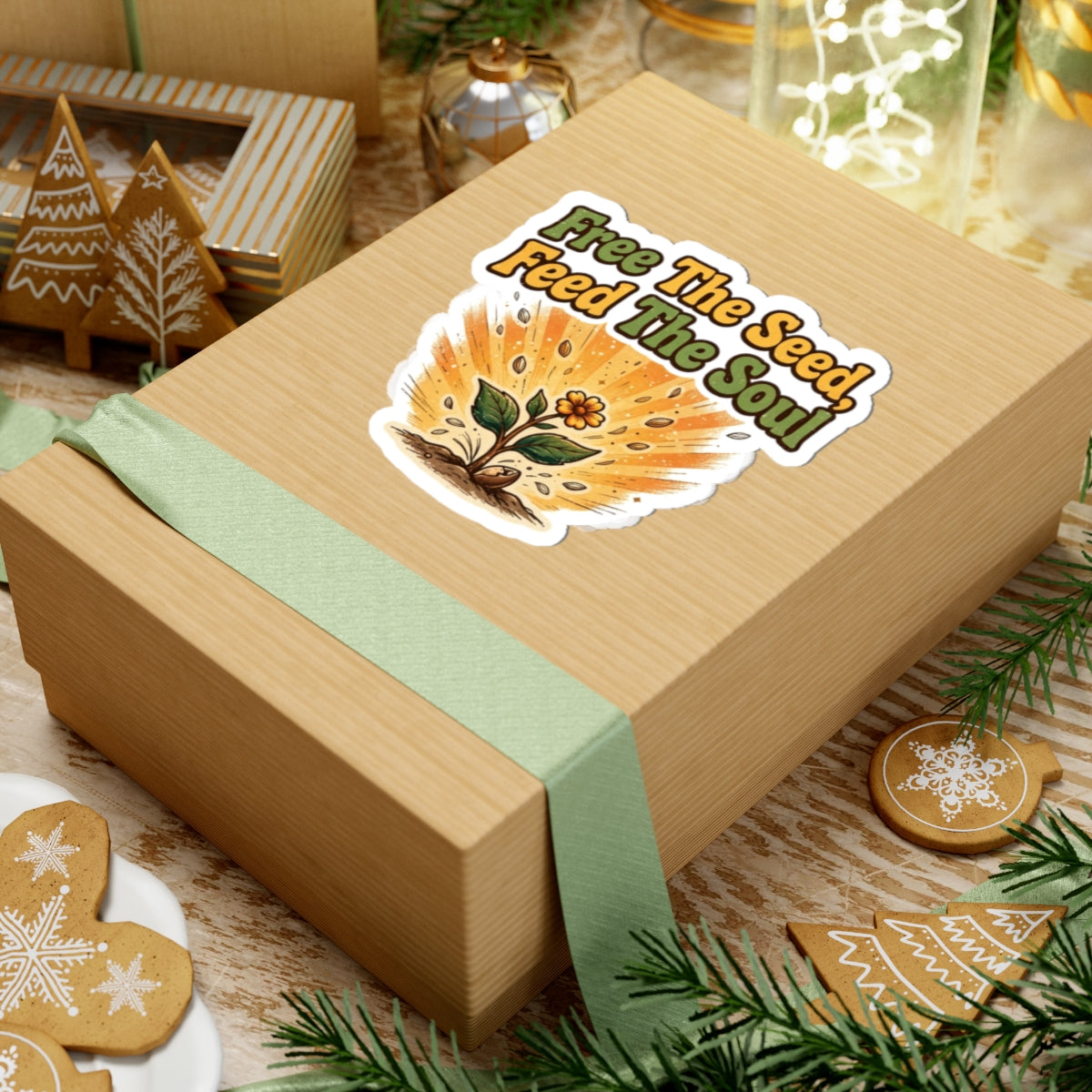 Free The Seed Feed The Soul Sticker