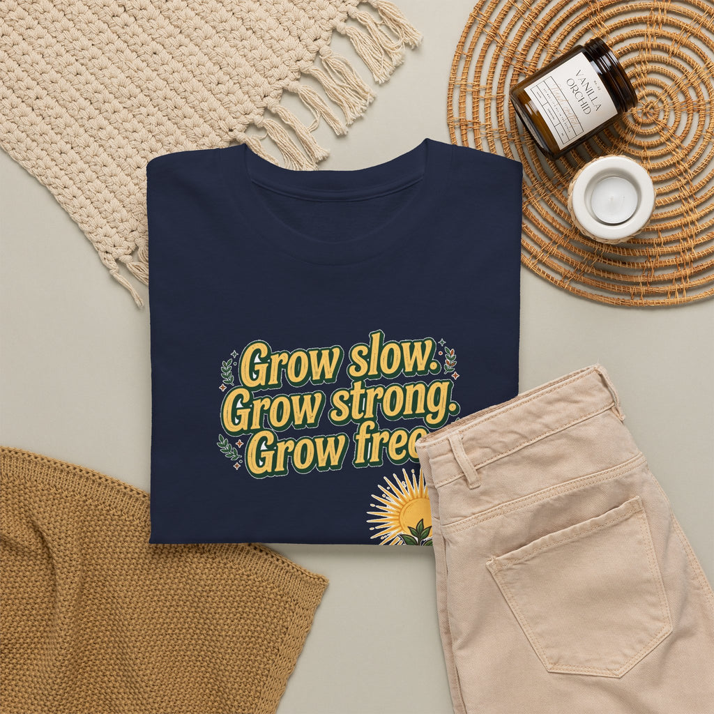 Grow Slow Grow Strong Grow Free Tee