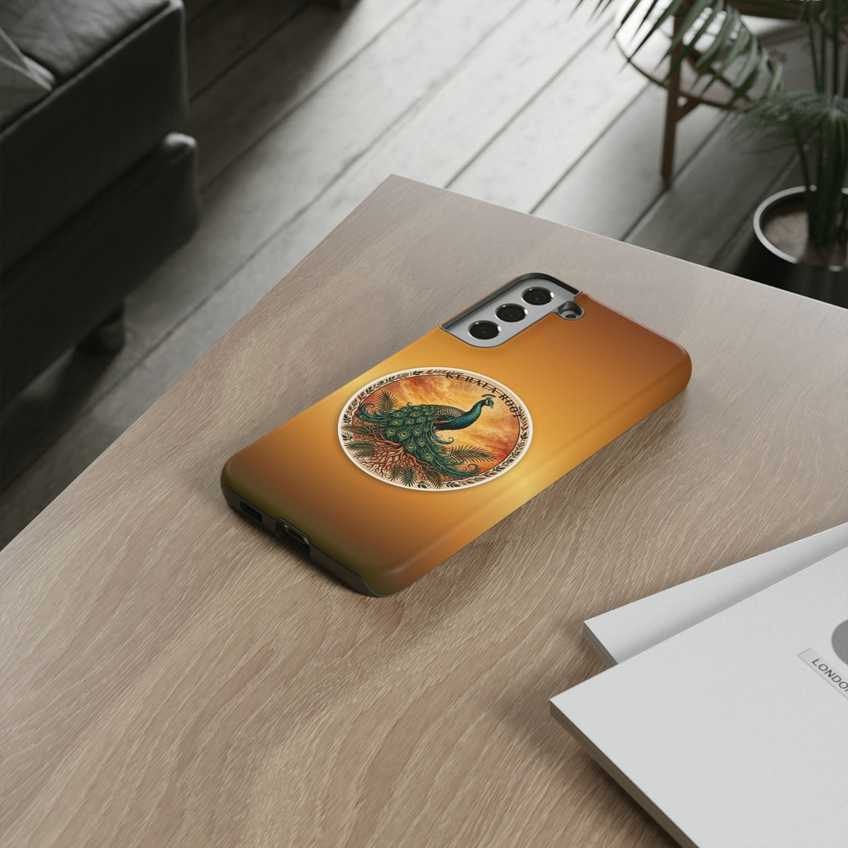 Kerala Root Tough Case — Peacock Emblem