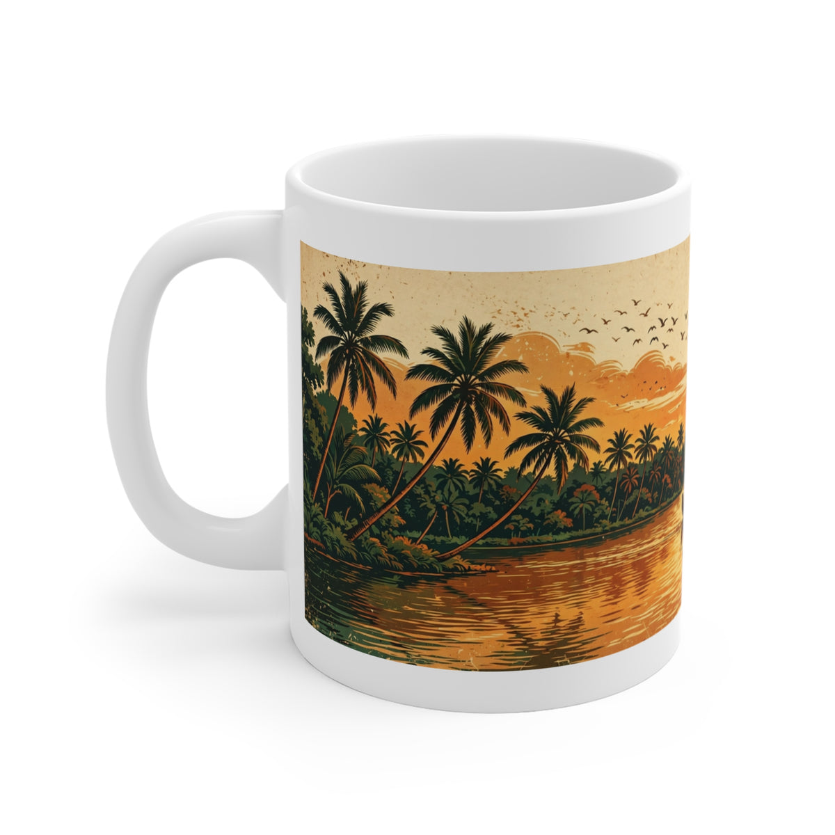 Kerala Backwaters Sunset Mug