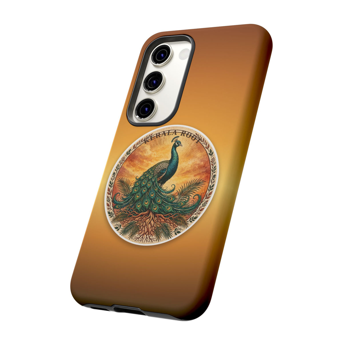 Kerala Root Tough Case — Peacock Emblem