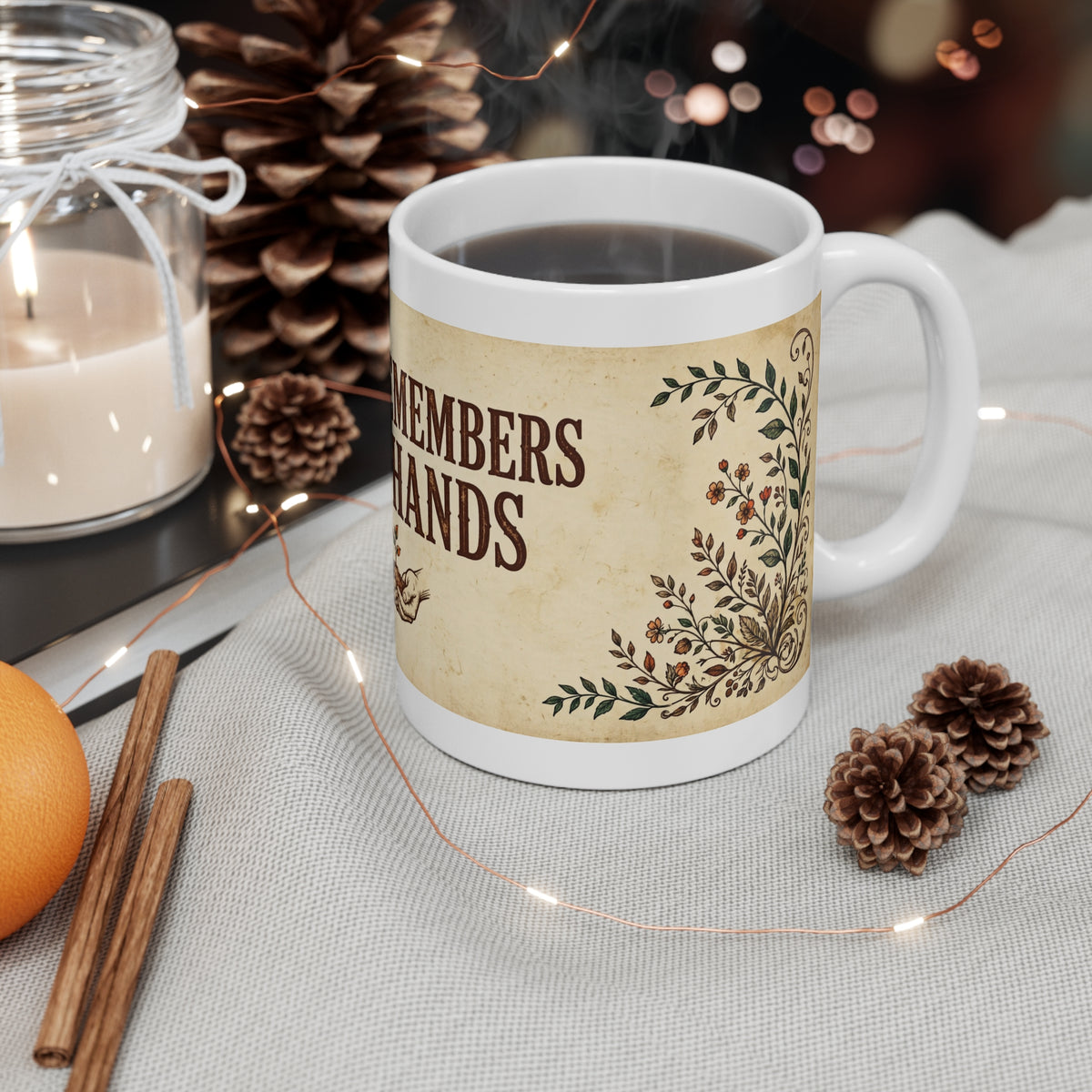 Earth Remembers Kind Hands Mug