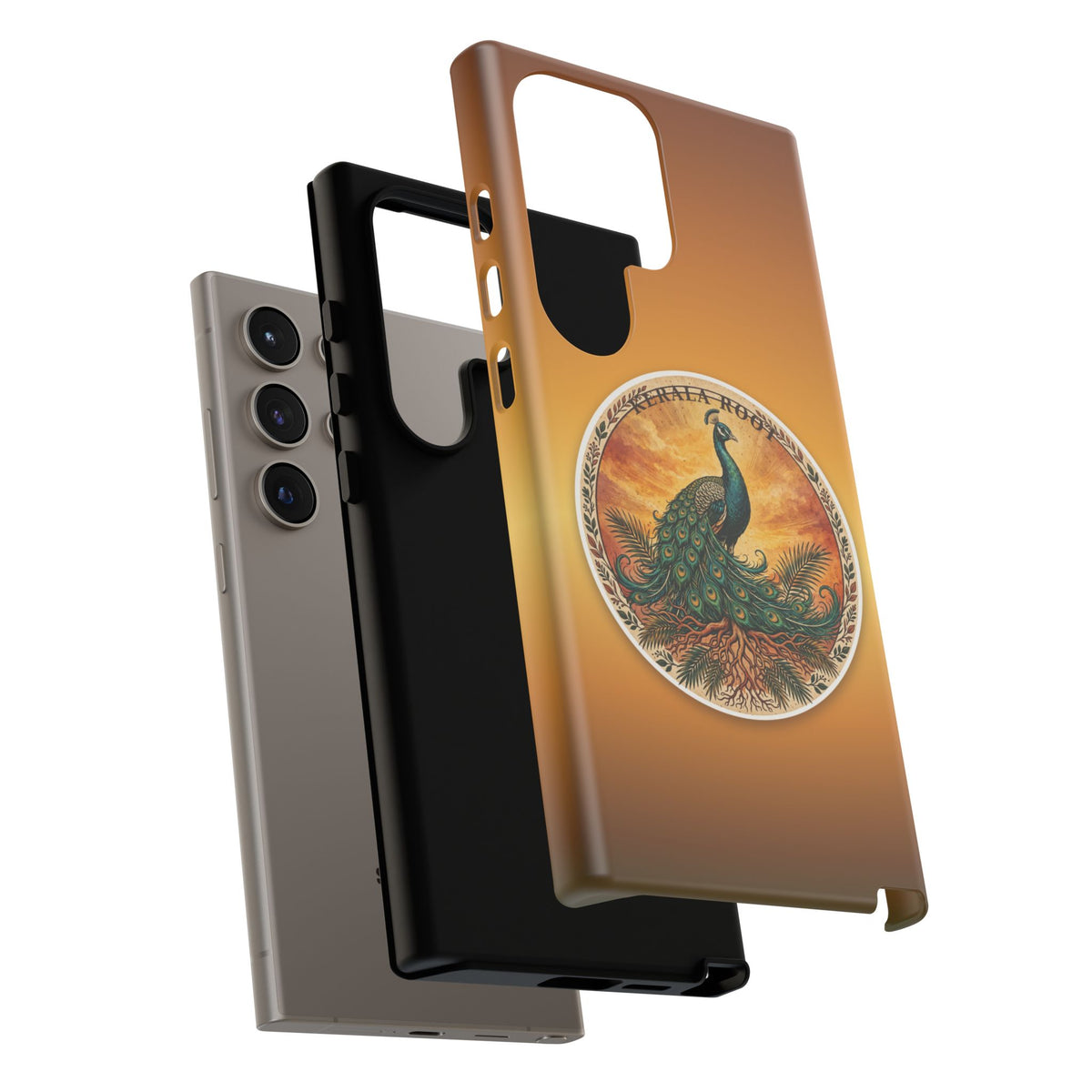 Kerala Root Tough Case — Peacock Emblem