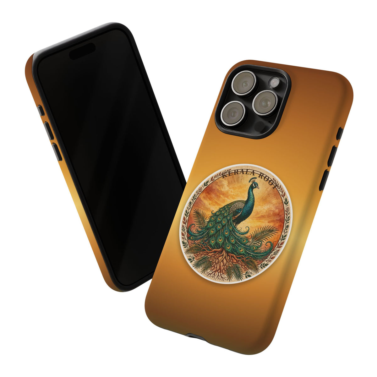 Kerala Root Tough Case — Peacock Emblem