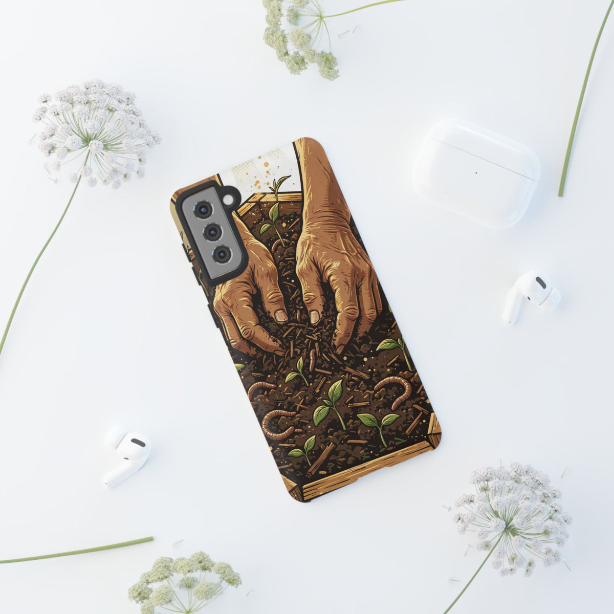 Kerala Root Tough Case — Golden Hour Garden