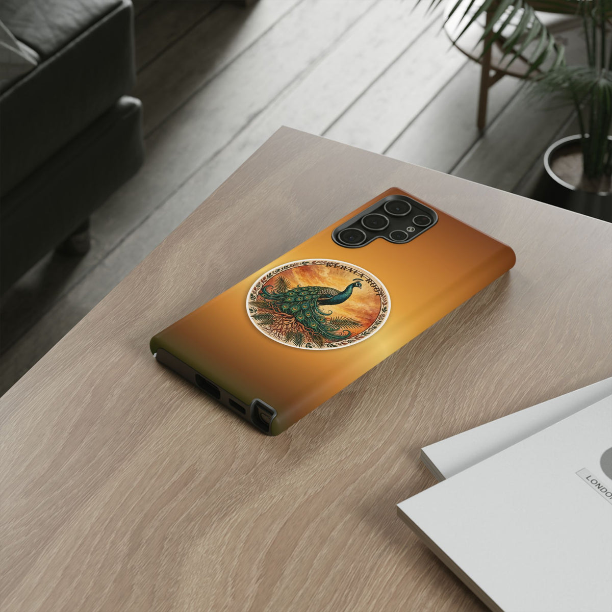 Kerala Root Tough Case — Peacock Emblem