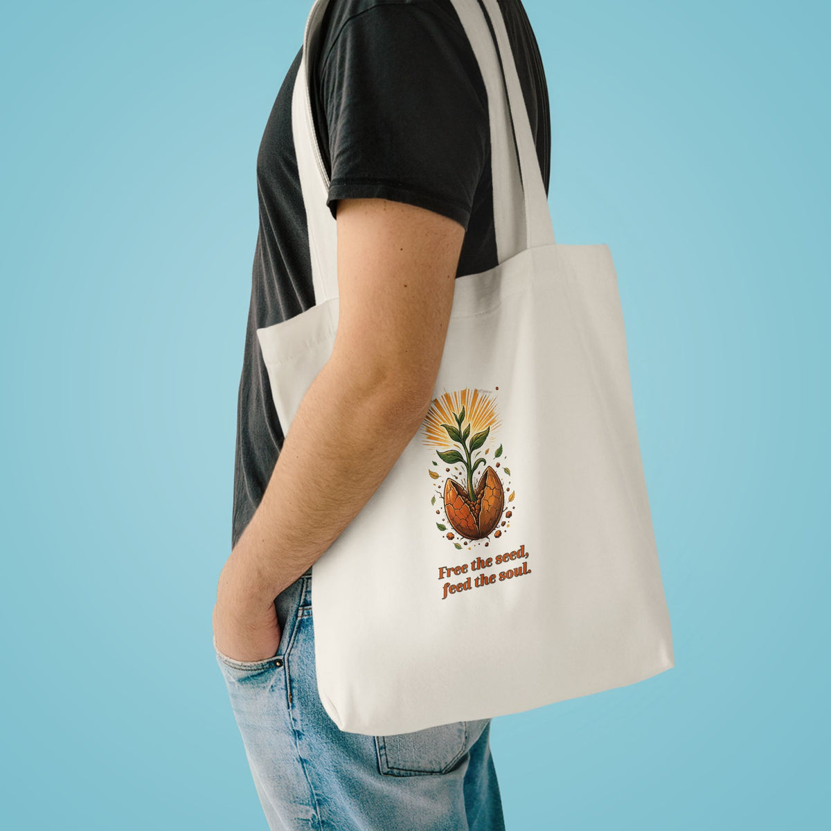 Free The Seed Feed The Soul Tote