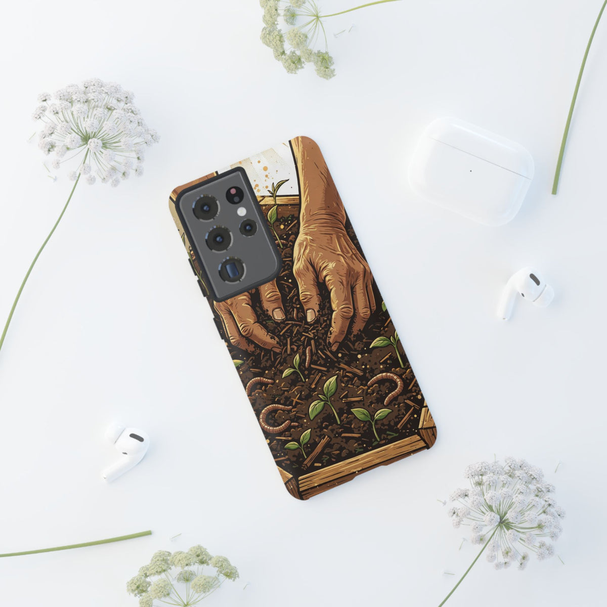 Kerala Root Tough Case — Golden Hour Garden