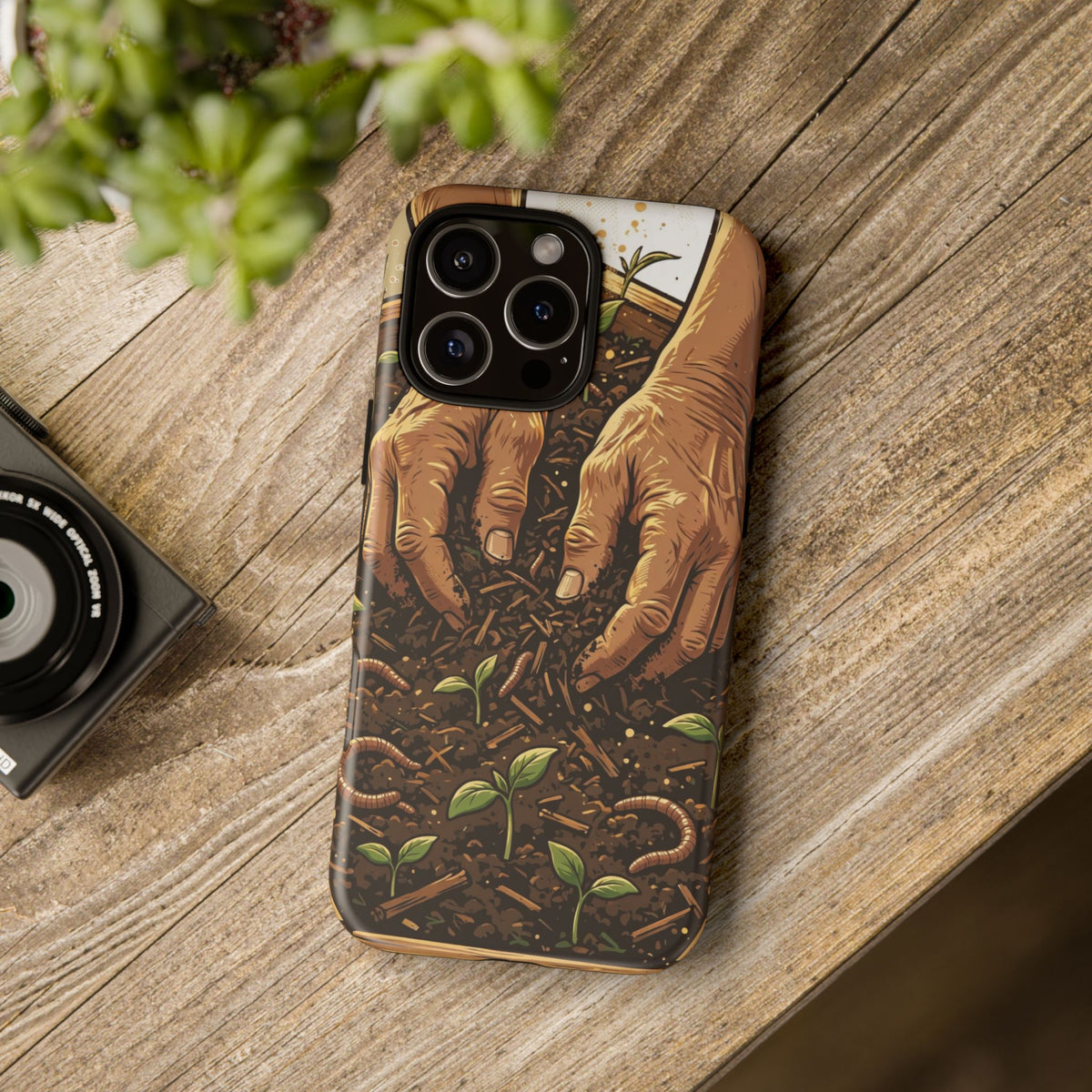 Kerala Root Tough Case — Golden Hour Garden