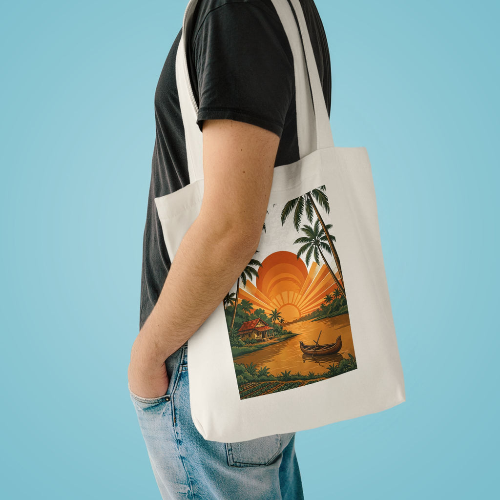 Kerala Backwaters Sunset Tote