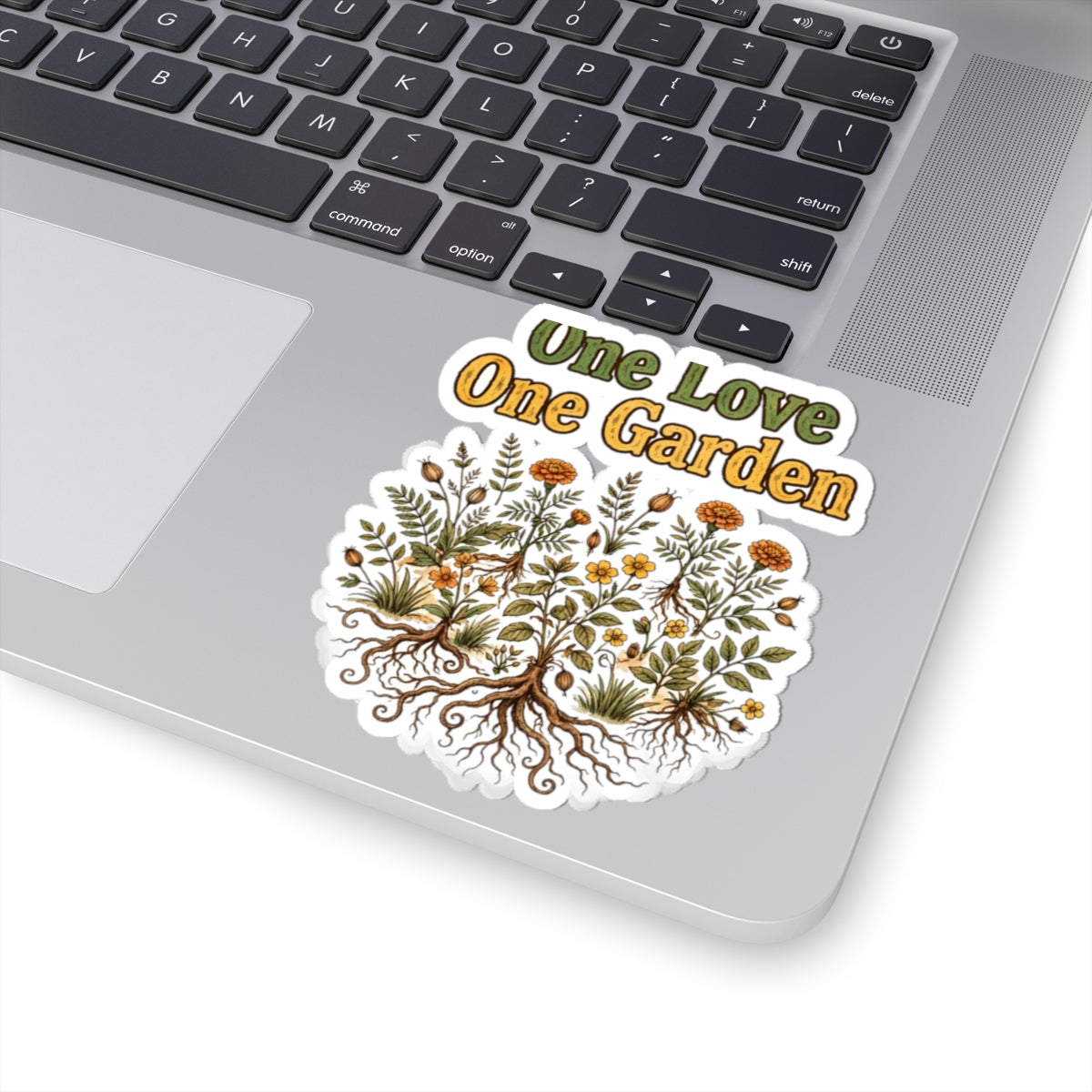 One Root One Love One Garden Sticker