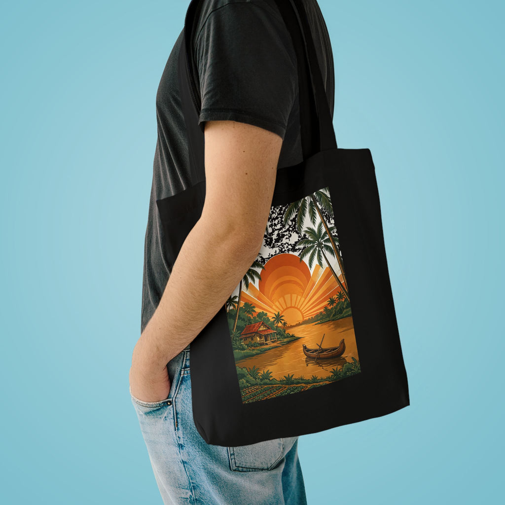 Kerala Backwaters Sunset Tote
