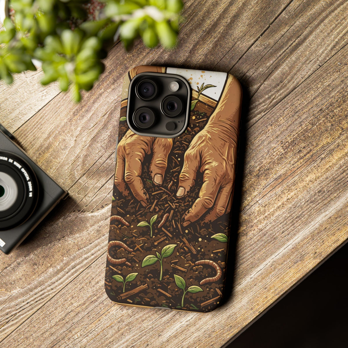 Kerala Root Tough Case — Golden Hour Garden