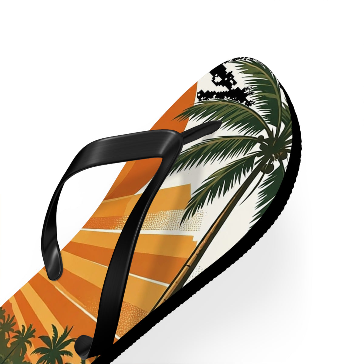 Kerala Backwaters Sunset Flip Flops