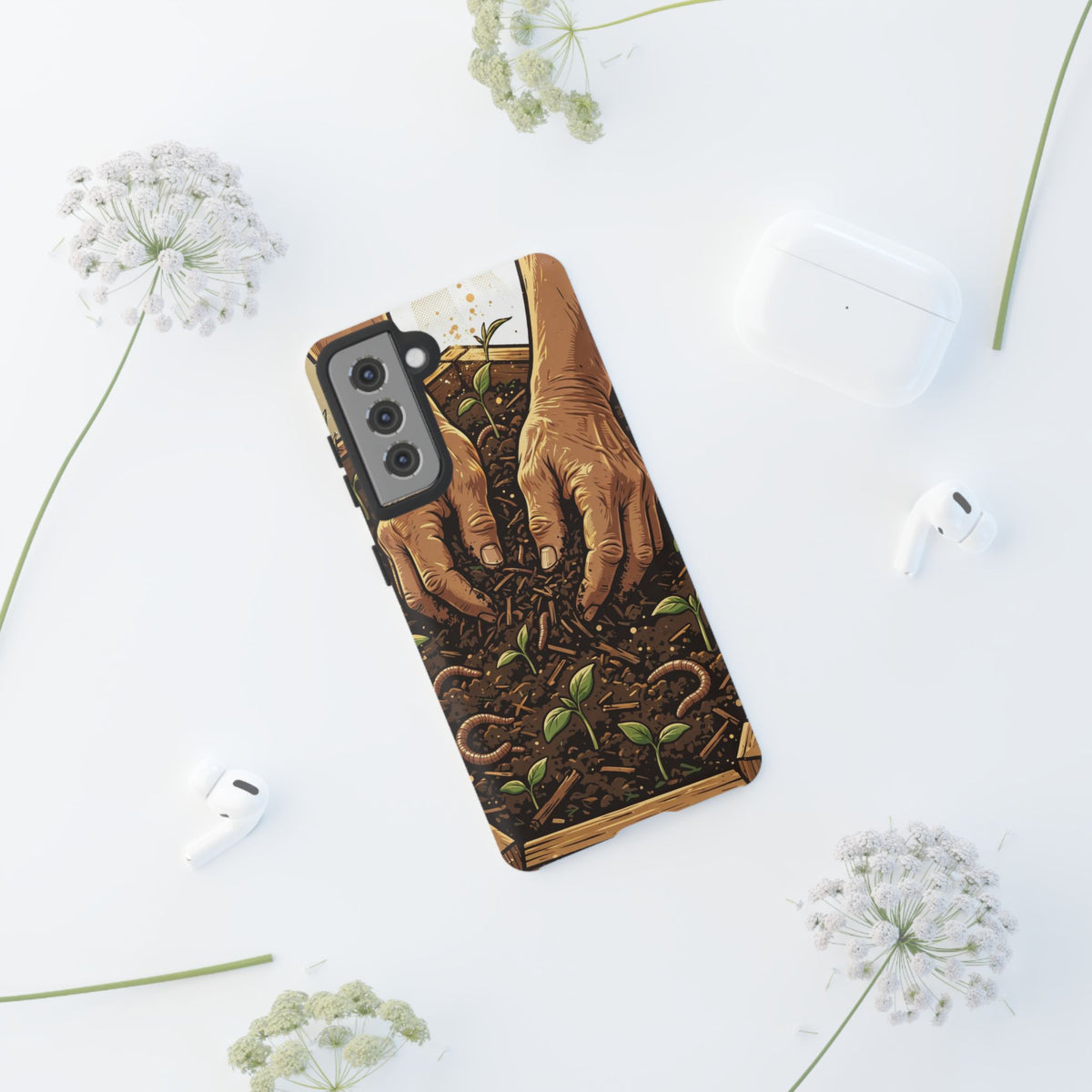 Kerala Root Tough Case — Golden Hour Garden