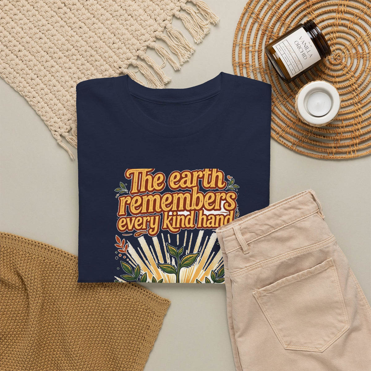 Earth Remembers Kind Hands Tee